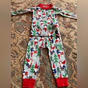 Hanna Andersson Organic Cotton Gnome Christmas Pajama Set, 18/24 months